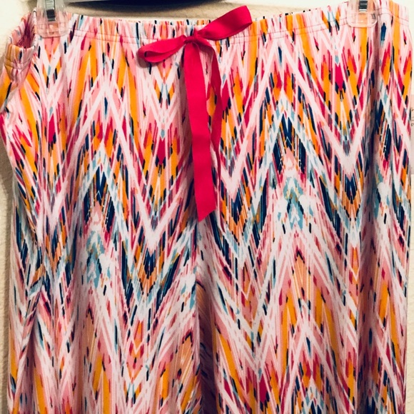 PAJAMA LOUNGE PANTS SOFT LIGHTWEIGHT TEE SHIRT SLEEP PJ’S LOOSE FIT NEW XL COMFY - Picture 2 of 3